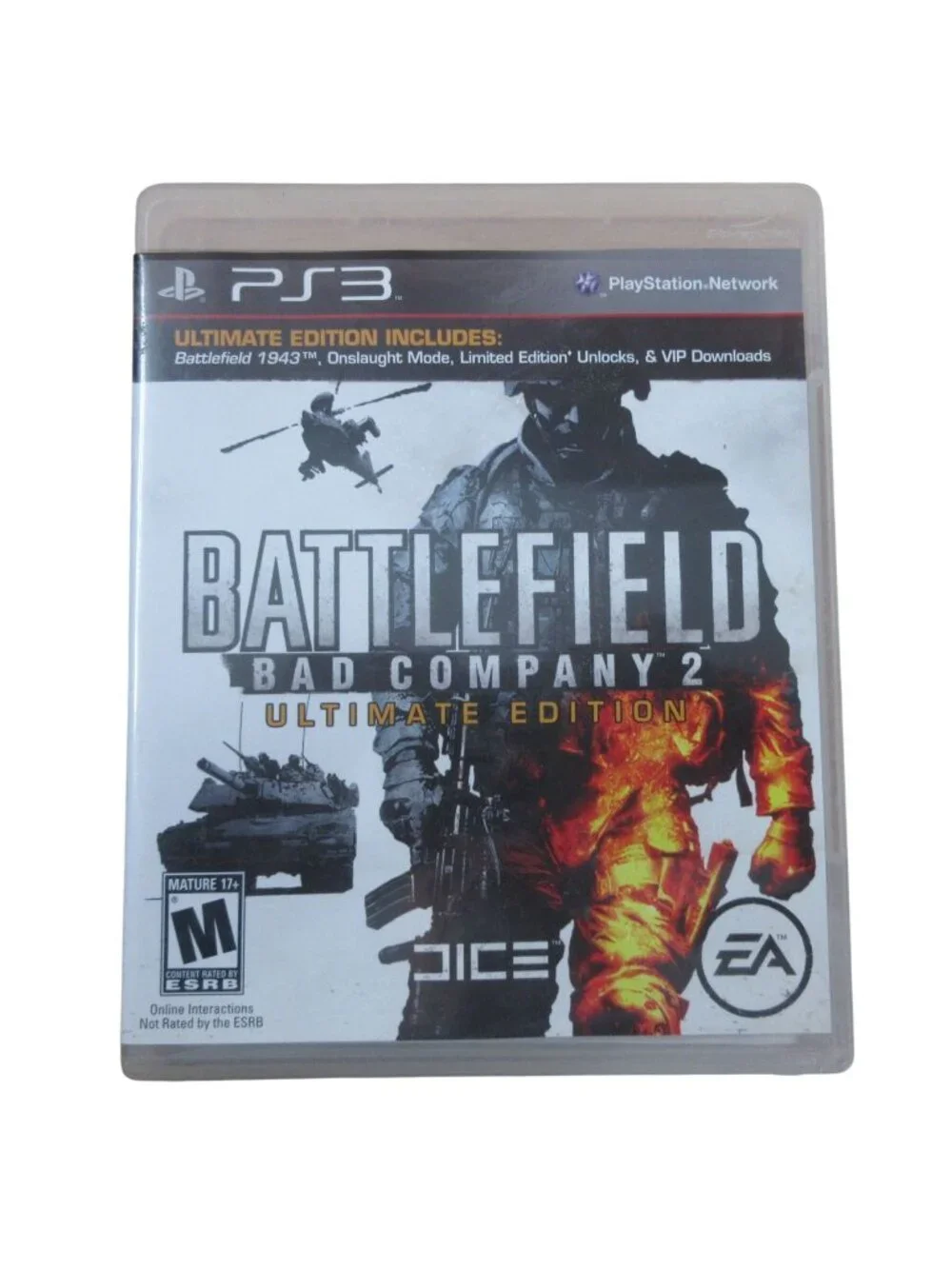 Battlefield: Bad Company 2 - Ultimate Edition (Sony PlayStation 3, ) with Manual